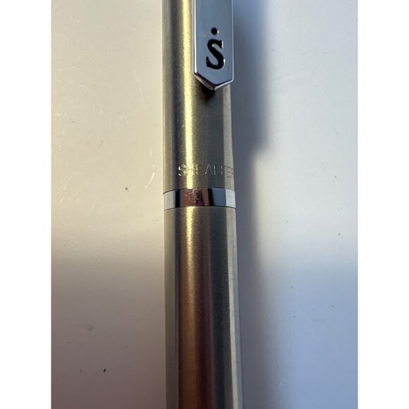Sheaffer Japan Pen Stainless Steel Multi-Action Pen Dual Ink - Picture 3 of 7